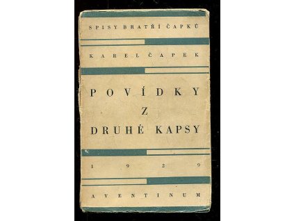 Povídky z druhé kapsy, Karel Čapek, 1929