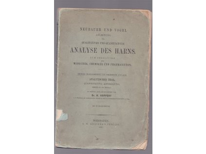 Analyse des Harns - zum Gebrauch für Mediziner, Chemiker und Pharmazeuten, 1898