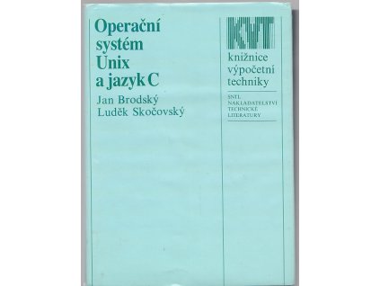 Operační systém Unix a jazyk C, Jan Brodský, 1989