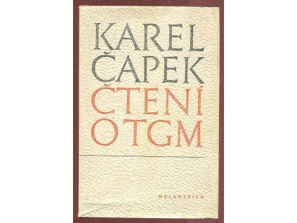 179484 cteni o t g masarykovi