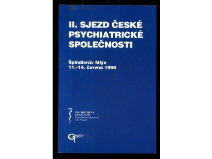 II. sjezd České psychiatrické společnosti - Špindlerův Mlýn 11.-14. června 1998, 1998