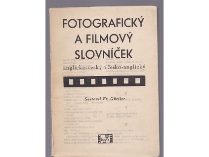 Fotografický a filmový slovníček anglicko-český a česko-anglický