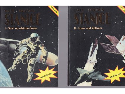 Stanice. I + II,  Smrt na oběžné dráze, Laser nad zálivem, Dale Brown, 1991
