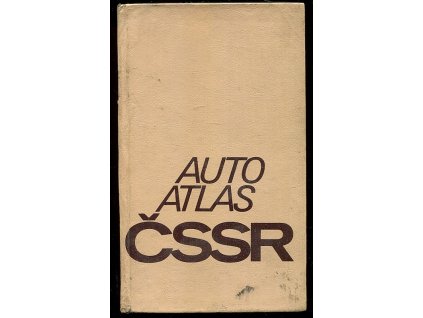 Autoatlas ČSSR - 1 ku 400 000, 1987