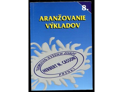 Aranžovanie výkladov, Herbert Newton Casson, 1996