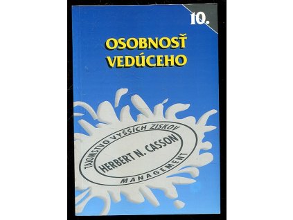 Osobnosť vedúceho, Herbert Newton Casson, 1996