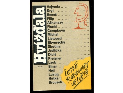 České rozhovory ve světě, Karel Hvížďala, 1992