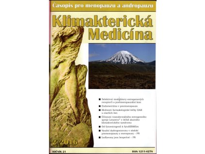 klimakterická medicína - konvolut 13 čísel z let 2014-2017