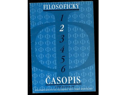 Filosofický časopis - č. 2 - ročník 46, Olga Baranová, 1998