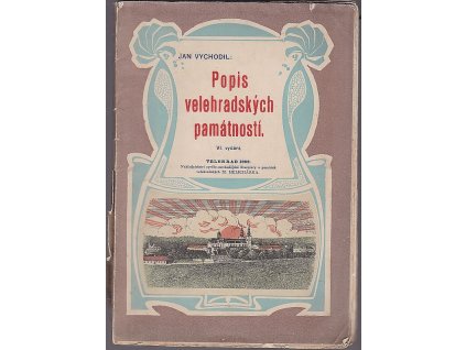 Popis velehradských památností s půdorysem kostela a 47 obrazy