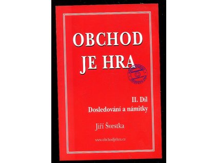 183576 obchod je hra ii dil dosledovani a namitky