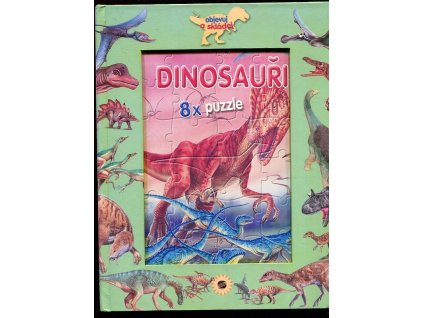 183990 dinosauri 8x puzzle