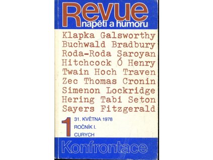 Revue napětí a humoru 1 - květen 1978. - roč. I., 1978