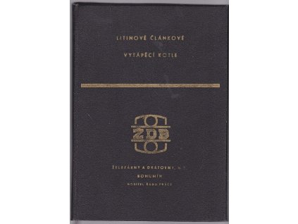 Litinové článkové vytápěcí kotle : Litinová otopná tělesa, 1970