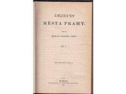 Dějepis města Prahy V