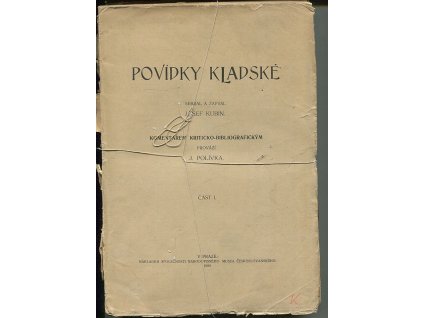Povídky Kladské - část 1.