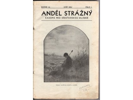 Anděl strážný, ročník 53 - Časopis křesťanské mládeže 1933-34