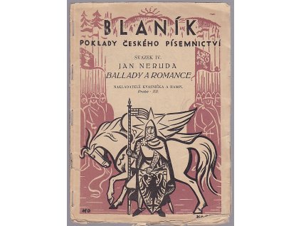 Ballady a romance, Jan Neruda, 1929