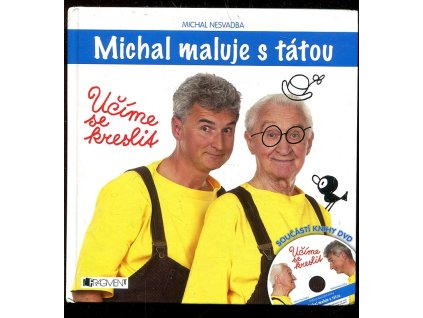 Michal maluje s tátou - učíme se kreslit