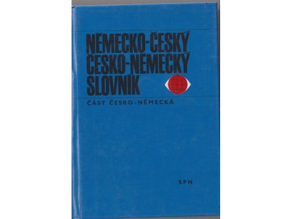 Německo-český a česko-německý slovník, část německo-česká, 2 svazky