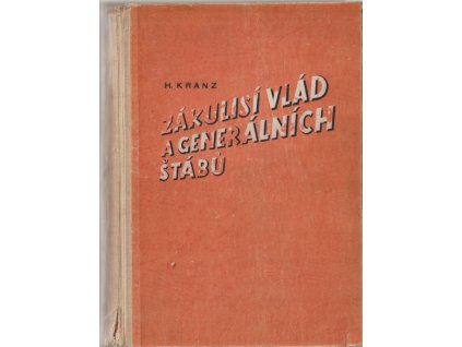 Zákulisí vlád a generálních štábů - Francie 1933-40