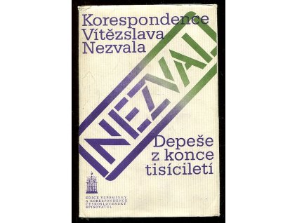 190341 depese z konce tisicileti korespondence vitezslava nezvala