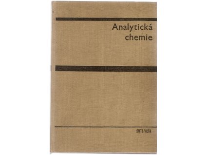 Analytická chemie : Vysokošk. učebnice, Záviš Holzbecher, 1968