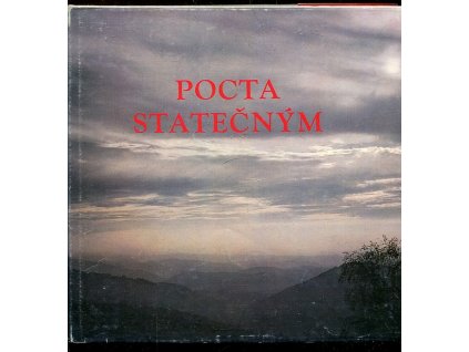 Pocta statečným - Kolektiv Okresního muzea ve Žďáře nad Sázavou, Zdena Bednářová, 1985