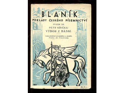 Výbor z básní, Petr Křička, 1927