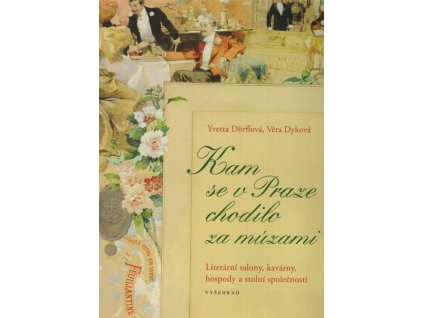 Kam se v Praze chodilo za múzami : literární salony, kavárny, hospody a stolní společnosti