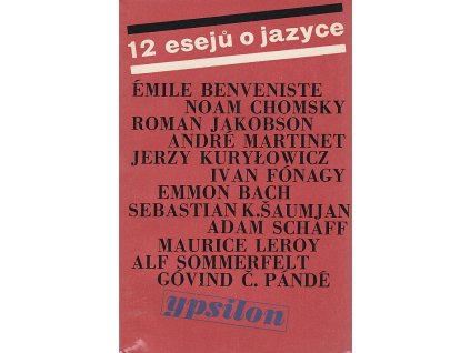 Dvanáct esejů o jazyce, 1970