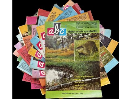 ABC mladých techniků a přírodovědců - ročník 27 NEKOMPLETNÍ, 1982