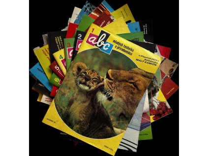 ABC mladých techniků a přírodovědců - ročník 34 NEKOMPLETNÍ, 1989