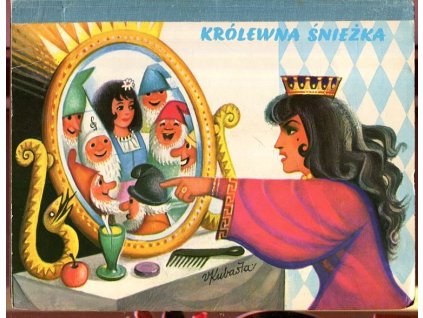 POP-UP leporelo Vojtěch Kubašta - Królewna Śnieżka