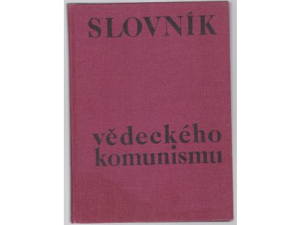 Slovník vědeckého komunismu