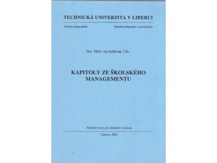 Kapitoly ze školského managementu