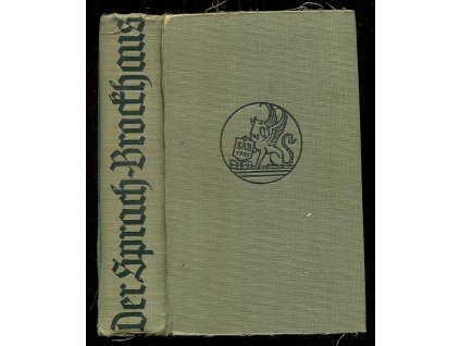 Der Sprach-Brockhaus - Deutsches Bildwörterbuch für jedermann., 1940