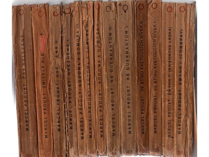 Hledání ztraceného času + Radosti a dny, Marcel Proust, 1927