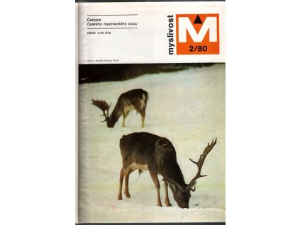 Myslivost, časopis českého mysliveckého svazu 1980 – nekompletní