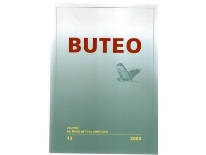 Buteo 13/2003  : Časopis pro ochranu a výzkum dravců a sov – Journal on Birds of Prey and Owls, 2003