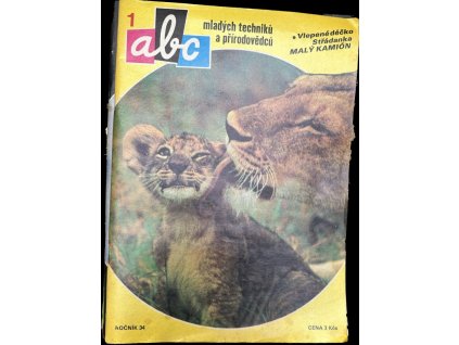 ABC mladých techniků a přírodovědců - ročník 34 NEKOMPLETNÍ, 1989