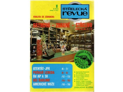 Střelecká revue – ročník 24–25 – nekompletní, 1993