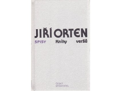 Knihy veršů, Jiří Orten, 1995