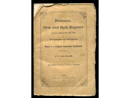 196965 personen orts und sachregister de sitzungsberichte und abhandlungen