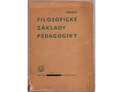 Filosofické základy pedagogiky, Sergej Iosifovič Gessen, 1936