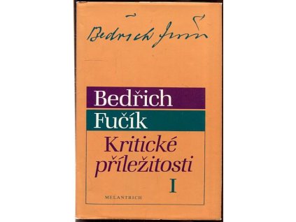 Kritické příležitosti 1, Bedřich Fučík, 1998