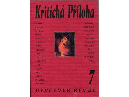 Revolver revue 7 Kritická příloha