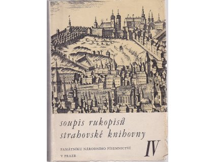 Soupis rukopisů Strahovské knihovny IV. - DH - DK, čís. 1822 - 2425, B. Ryba, 1970