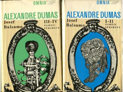 Josef Balsamo I–IV : Paměti lékařovy – Díl I–II ; Díl III–IV, Alexandre Dumas, 1969
