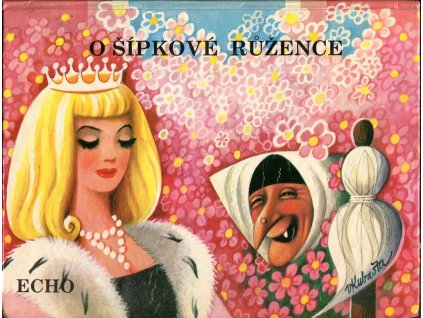 POP-UP leporelo Vojtěch Kubašta - O šípkové Růžence, 1990